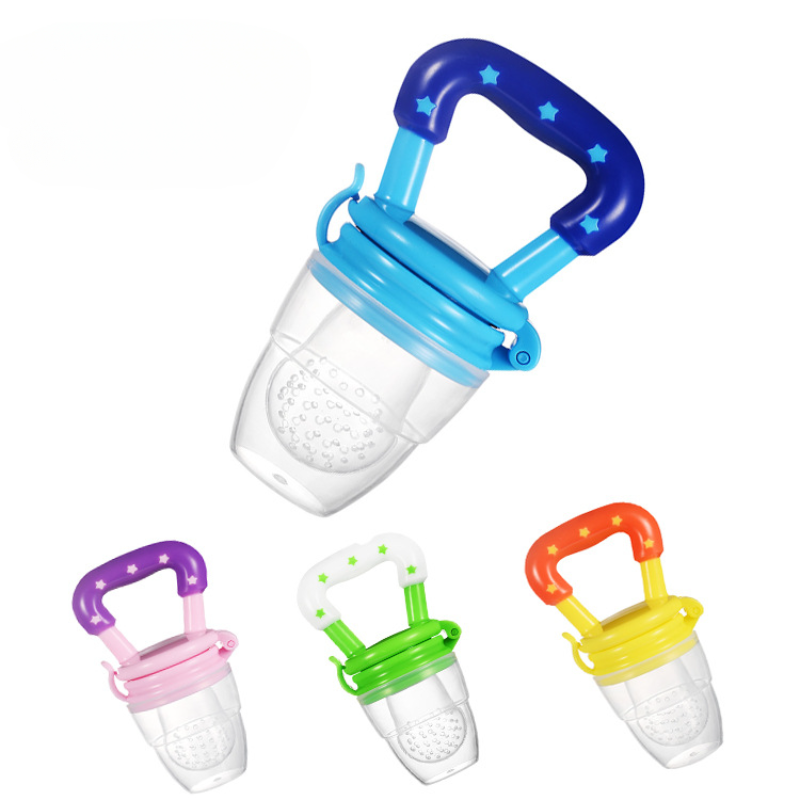 Baby Food Pouches 1 Year Old - เด็กผลไม้ Feeder Pacifier การงอกของฟันของเล่นอาหารสด Feeder ทารกจุกนมผลไม้ซิลิโคนกระเป๋าสําหรับเด็กวัยหัดเดินเด็กสาว