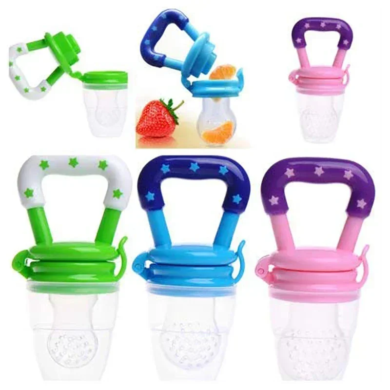 Baby Food Pouches 1 Year Old - เด็กผลไม้ Feeder Pacifier การงอกของฟันของเล่นอาหารสด Feeder ทารกผลไม้การงอกของฟันของเล่นซิลิโคนกระเป๋าสําหรับเด็กวัยหัดเดินเด็กสาว