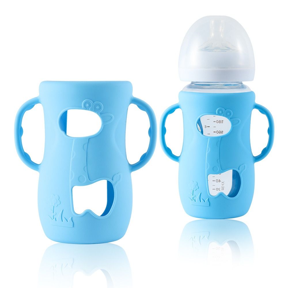 ปลอกหุ้มขวดนมอเนกประสงค์ป้องกั - Baby Food Glass บทวิจารณ์และราคา