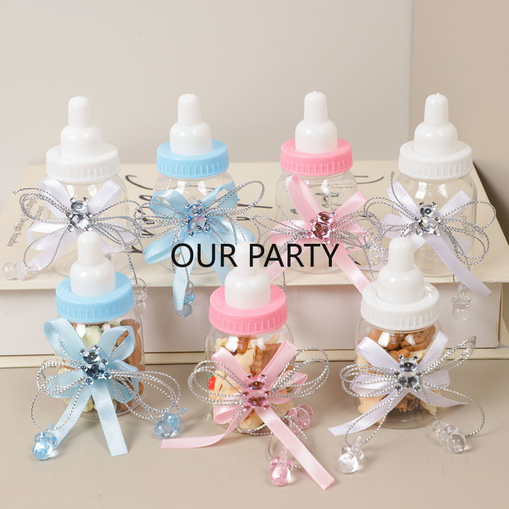 6/12 ชิ้นพลาสติกขวดนมหมี Candy - Baby Food Stuff บทวิจารณ์และราคา