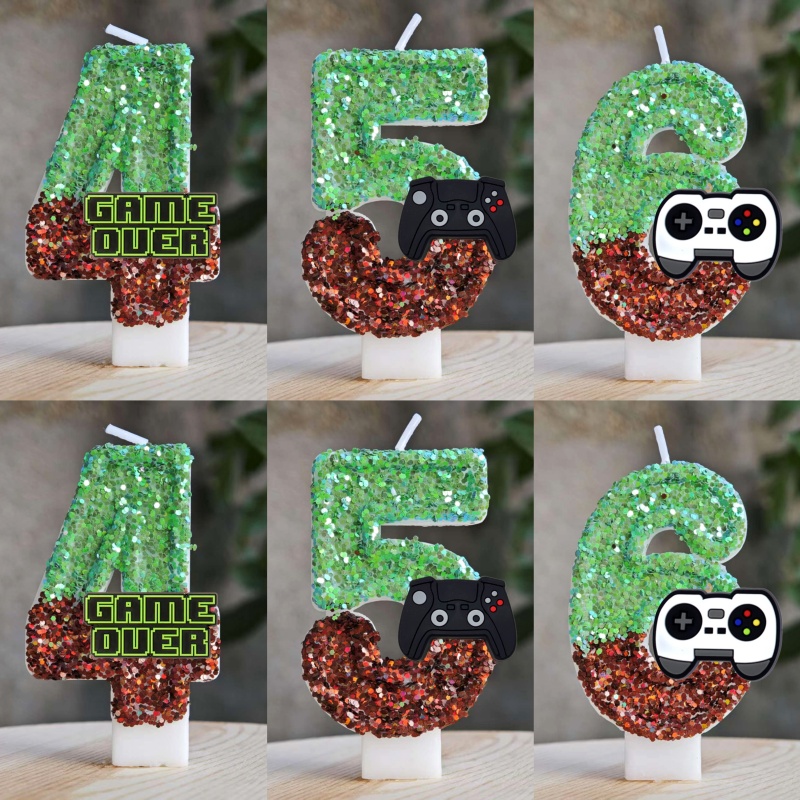 ของตกแต่งเค้กวันเกิดรูปจอยเกม  - Baby Food New World บทวิจารณ์และราคา