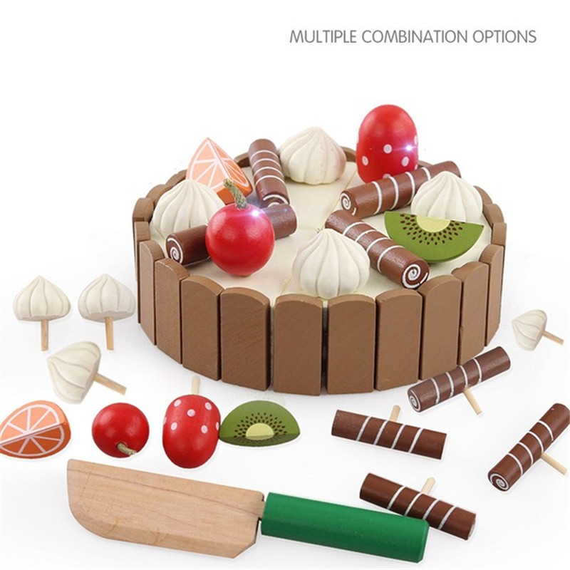 ไม้เด็กของเล่นแกล้งทําเป็นของเ - Baby Food Quantity บทวิจารณ์และราคา