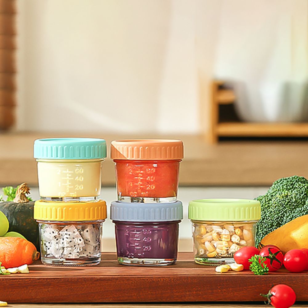 ขวดแก้วเมสัน 6 ชิ้น สำหรับใส่อ - Baby Food Glass บทวิจารณ์และราคา