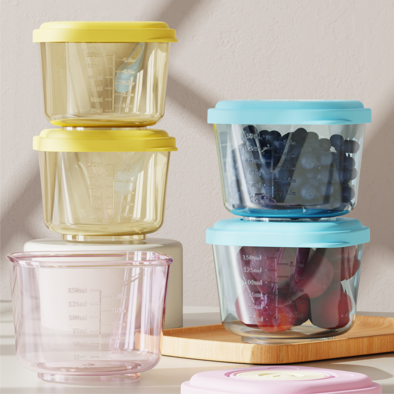 ภาชนะเก็บอาหารเด็ก 6 ชิ้น - วั - Baby Food Glass บทวิจารณ์และราคา