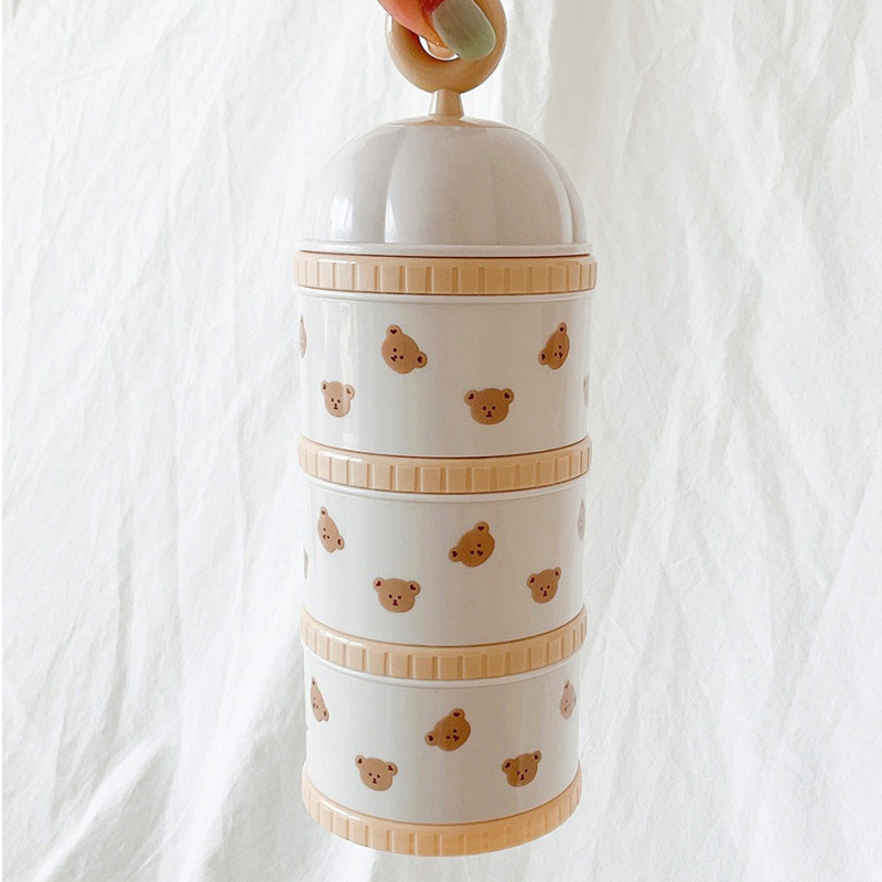 หมีน่ารักกล่องนมผงอุปกรณ์เสริม - Feeding Baby Food บทวิจารณ์และราคา