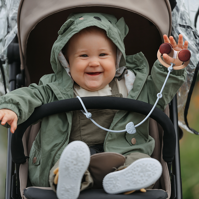 ของเล่นซิลิโคนสายรัดสําหรับยาง - Baby Food Stuff บทวิจารณ์และราคา