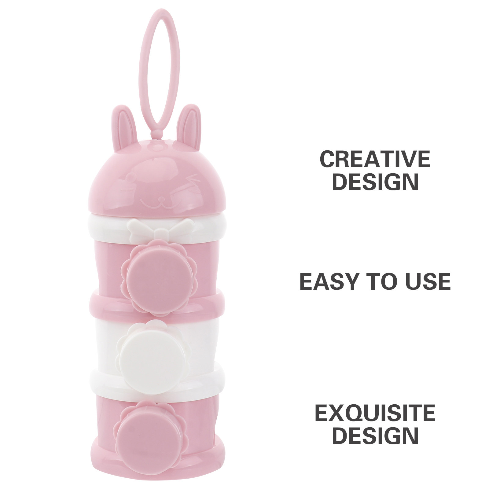 กล่องใส่นมผงสำหรับเด็ก 3 ชั้น  - Feeding Baby Food บทวิจารณ์และราคา