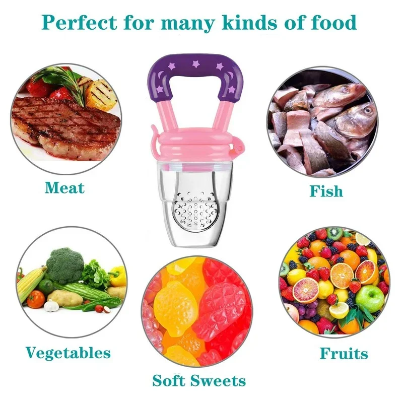 เด็กผลไม้และผักยางกัดอาหารสดอา - Baby Food Pouches 1 Year Old บทวิจารณ์และราคา