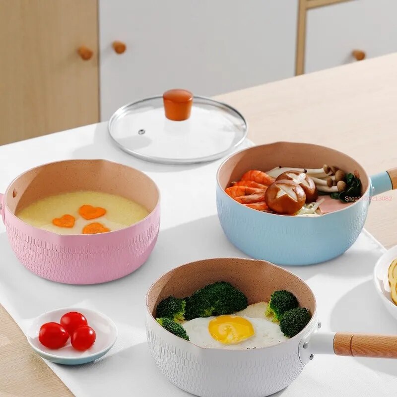 กระทะหิมะหม้อนมขนาดเล็กก๋วยเตี - Baby Food With Iron บทวิจารณ์และราคา