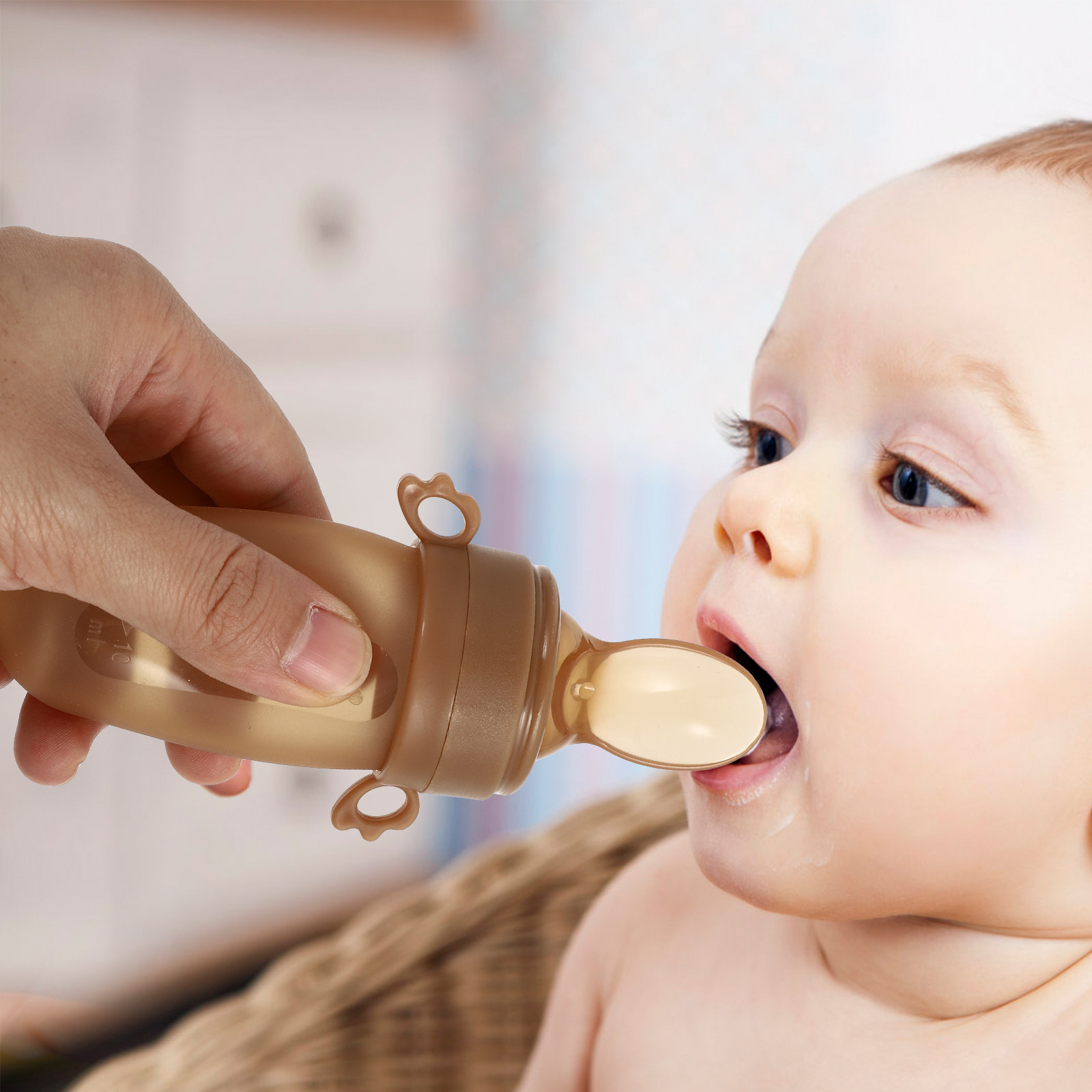 ชุดป้อนผลไม้สำหรับเด็ก 1 ชุด ส - Feeding Baby Food บทวิจารณ์และราคา
