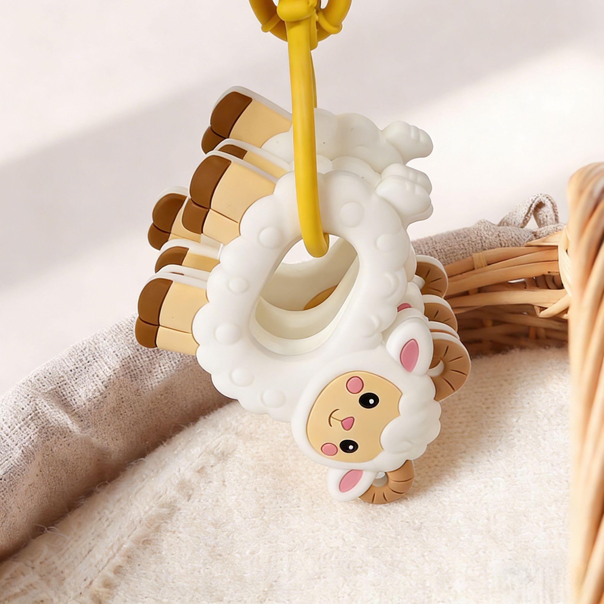 ยางกัดซิลิโคน 1 ชิ้น พร้อมสายค - Baby Food Stuff บทวิจารณ์และราคา