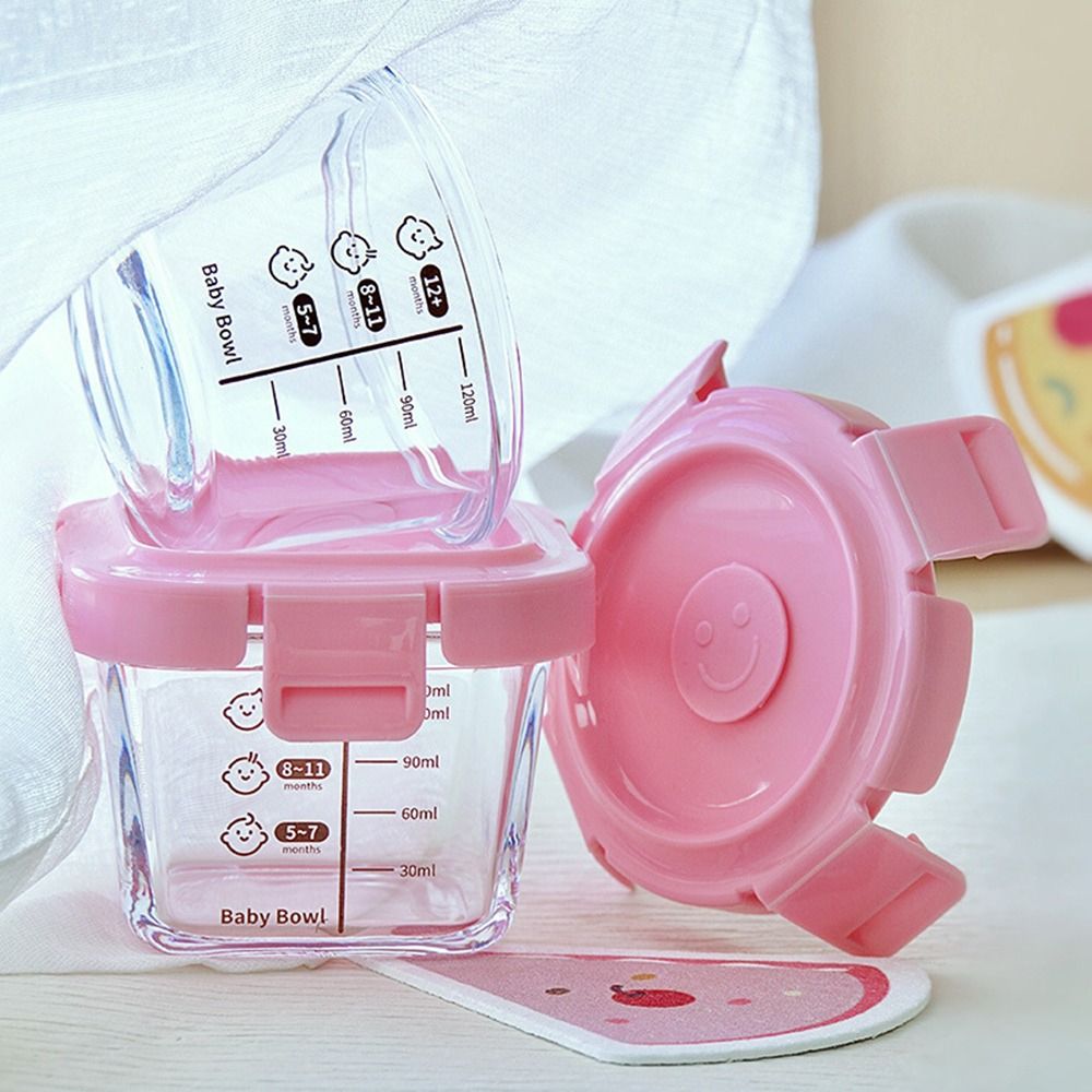กล่องเก็บอาหารทำจากแก้วขนาด170 - Baby Food Glass บทวิจารณ์และราคา