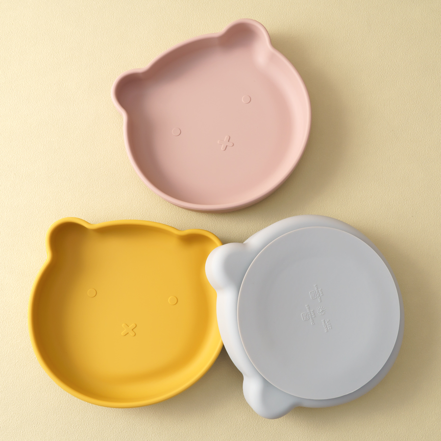 1PC ซิลิโคนเด็กจานดูดรับประทาน - Baby Food Dinner บทวิจารณ์และราคา
