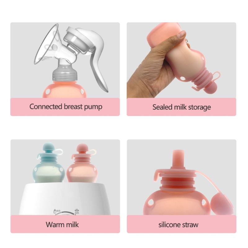 กระเป๋าใส่อาหารเด็กซิลิโคนไร้ส - Baby Food Pouches 1 Year Old บทวิจารณ์และราคา