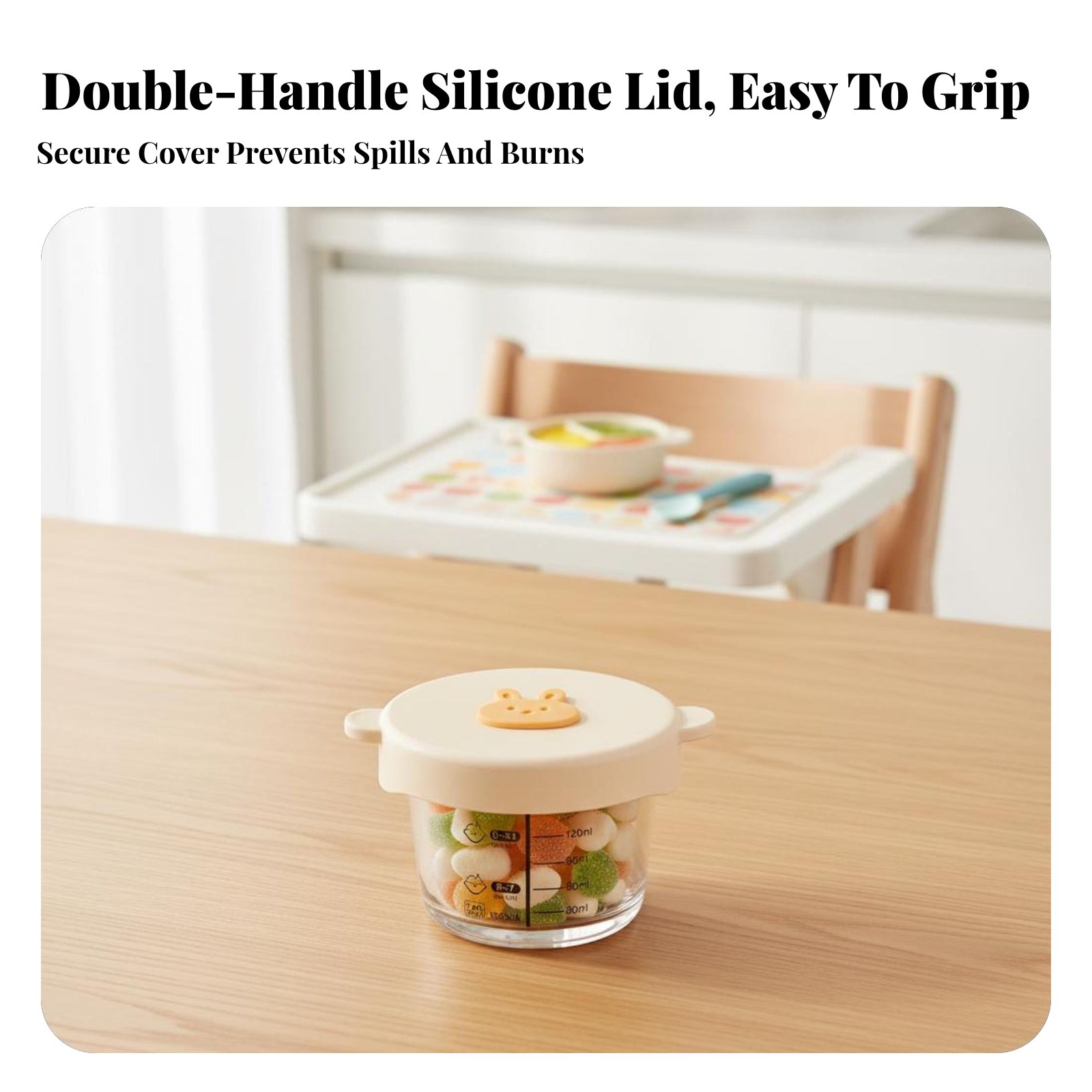 ชามเก็บอาหารเด็ก, แก้วทนความร้ - Baby Food Glass บทวิจารณ์และราคา