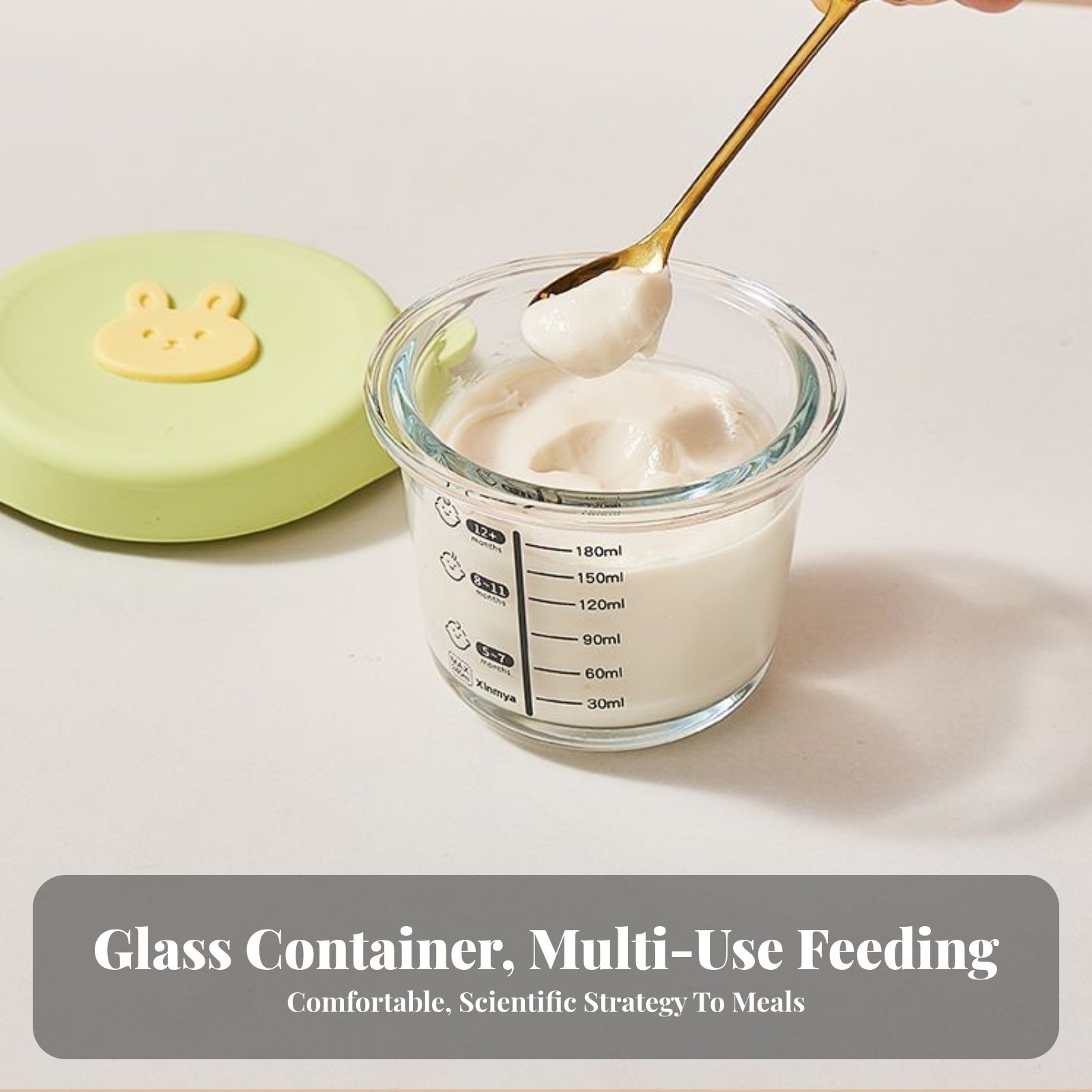 ชามเก็บอาหารเด็ก, แก้วทนความร้ - Baby Food Glass บทวิจารณ์และราคา