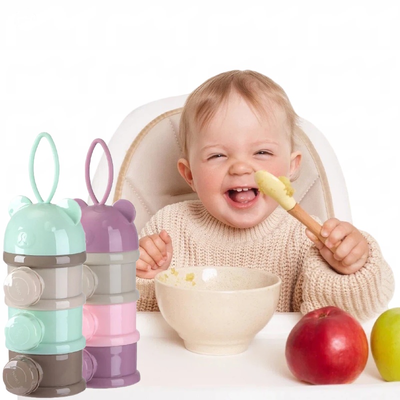 กล่องเก็บอาหารเด็กแบบพกพา 3/4  - Baby Food Stuff บทวิจารณ์และราคา