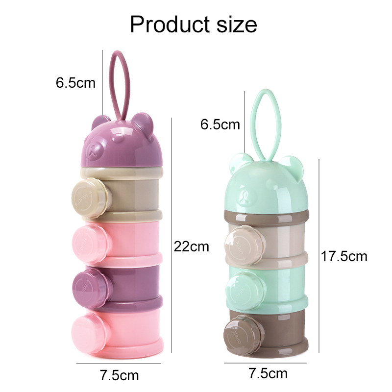 กล่องเก็บอาหารเด็กแบบพกพา 3/4  - Baby Food Stuff บทวิจารณ์และราคา
