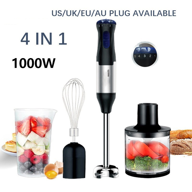 ใหม่ 1000W เครื่องปั่นมือถือกำ - Baby Food Hand Blender บทวิจารณ์และราคา