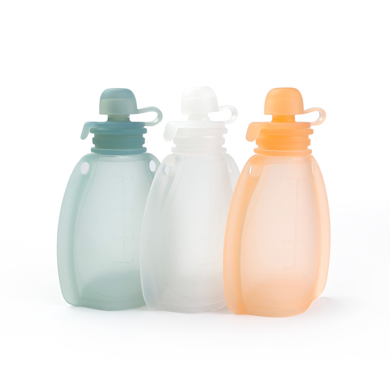 ถุงใส่อาหารเด็กReusableบีบภาชน - Baby Food Pouches 1 Year Old บทวิจารณ์และราคา