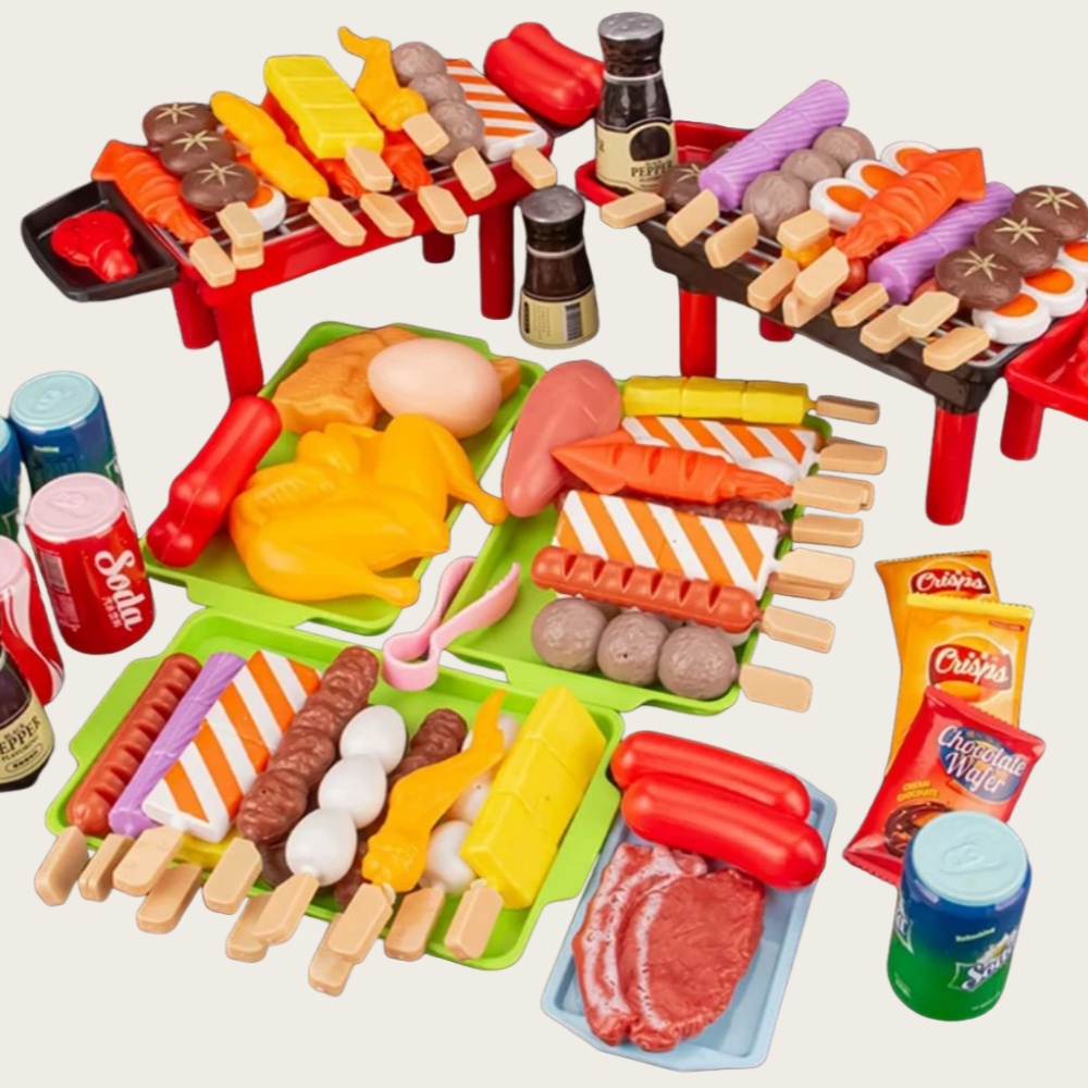 ชุดของเล่นครัวบาร์บีคิวสำหรับเ - Baby Food Quantity บทวิจารณ์และราคา