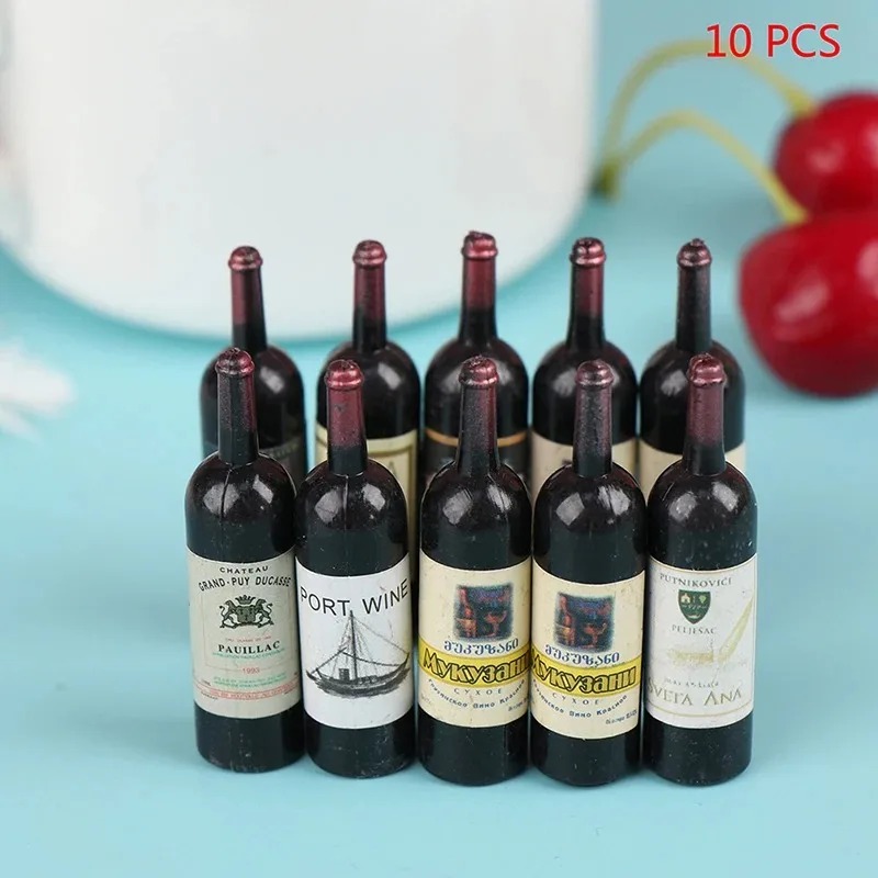 10 ชิ้น/ล็อต 1/12 ตุ๊กตาจิ๋วจำ - Baby Food Glass บทวิจารณ์และราคา